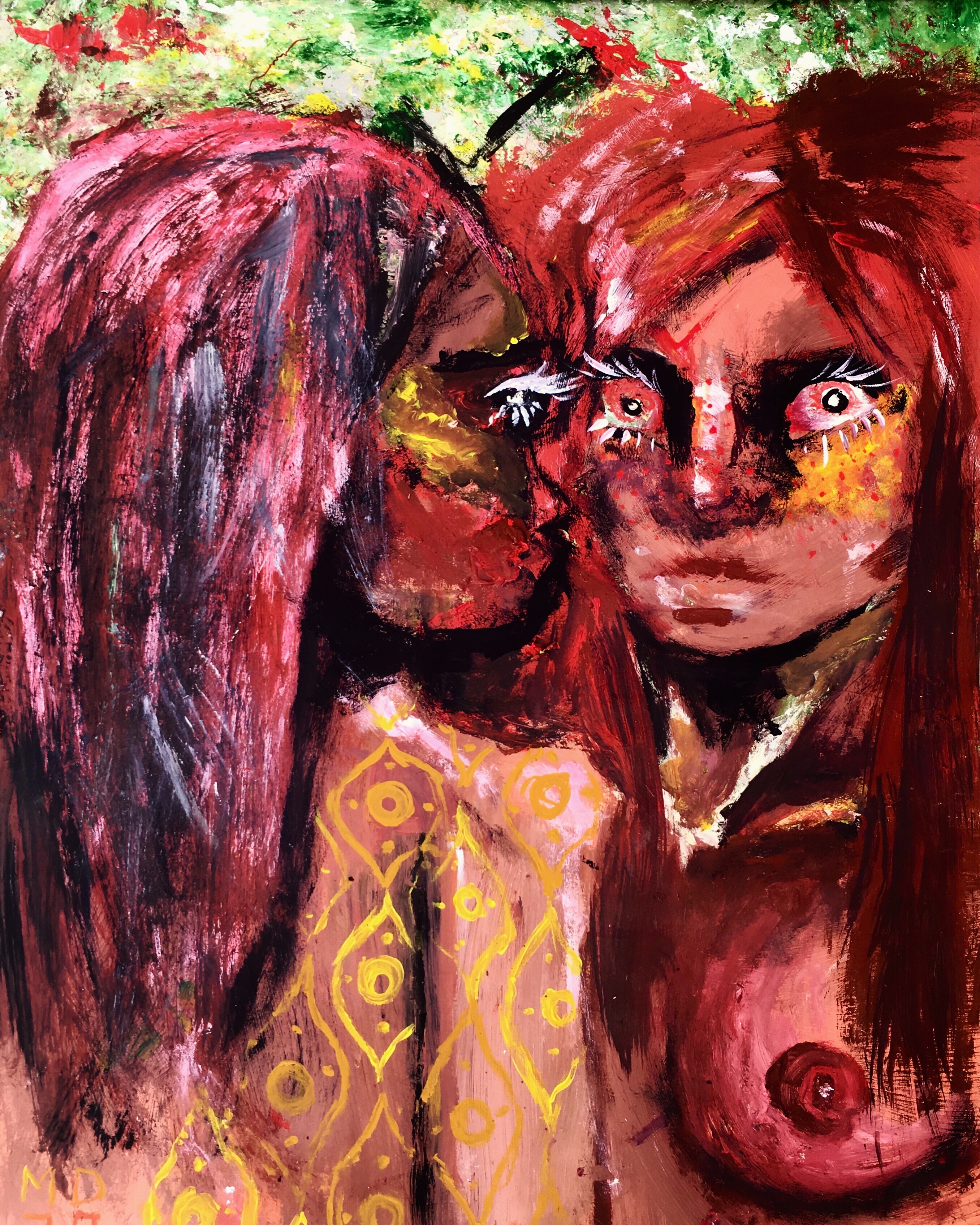 Acryl auf Leinwand 1