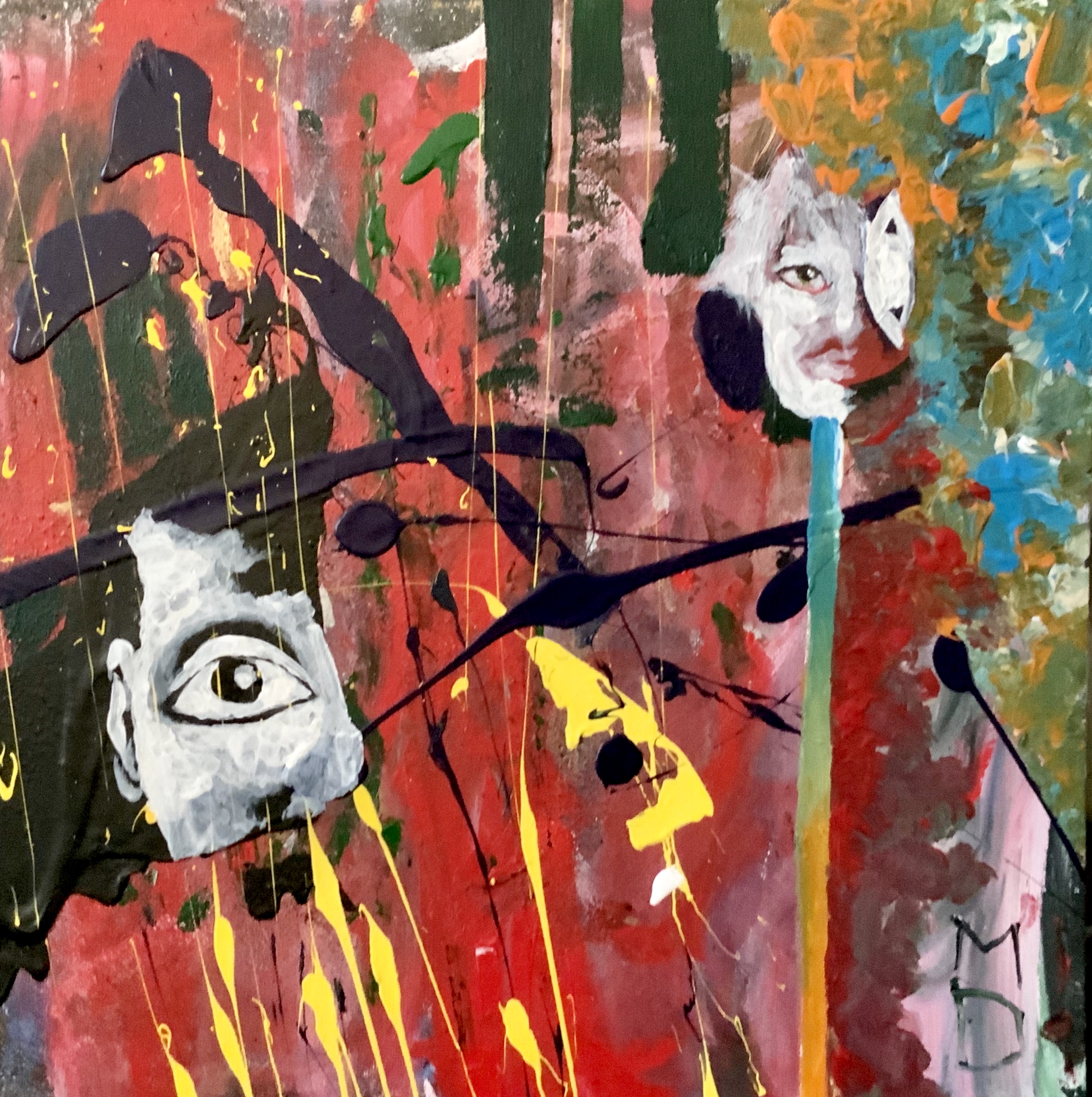 Acryl auf Leinwand 8